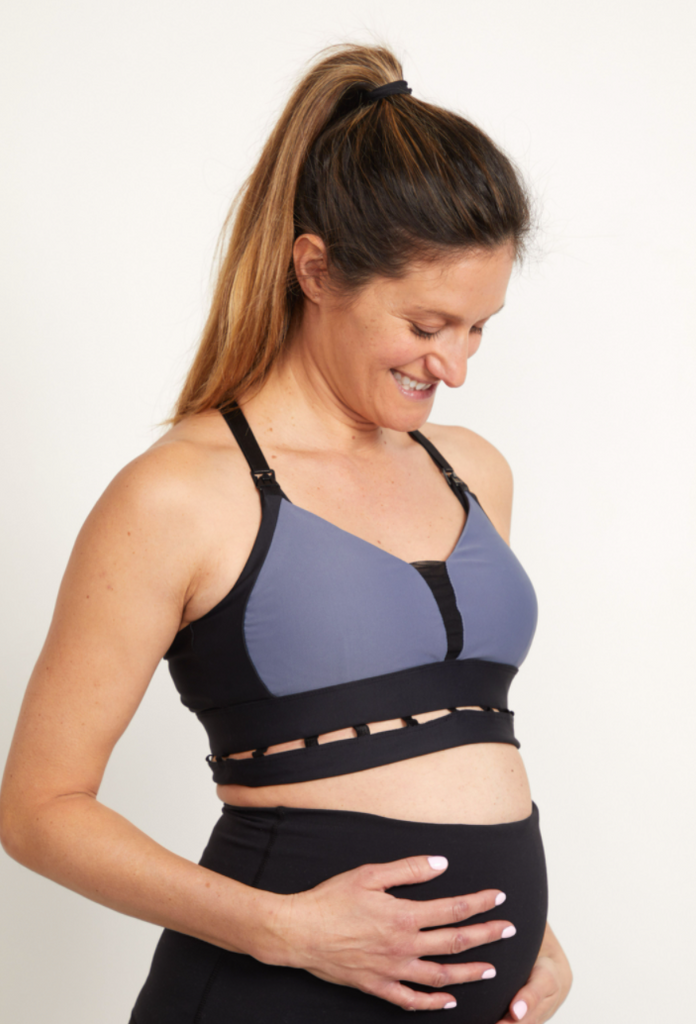 Medela Keep Cool Bra | Seamless Maternity & Nursing Bra with 2 Breathing  Zones and Soft Touch Fabric for Comfortable Support, Black, XX-Large